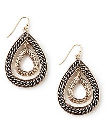 Teardrop Chain Earrings