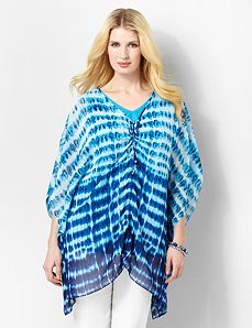 Tie-Dye Duet Top
