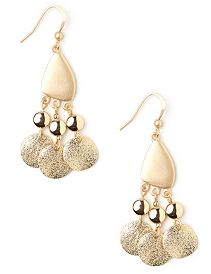 Glitter Disc Earrings