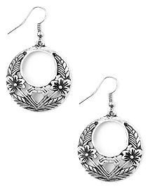 Floral Filigree Earrings