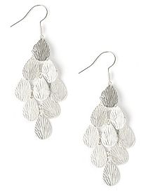 Etched Chandelier Earrings