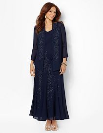 Evening Glow Jacket Dress