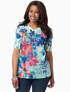 Wildflower V-Neck
