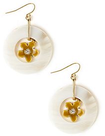 Shell Flower Earrings
