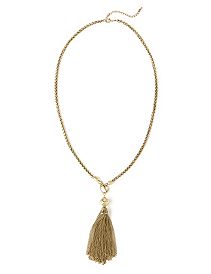 Tassel Capsule Necklace