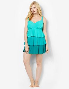 Triple Tier Swimdress