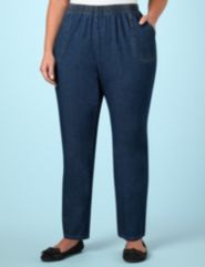 Pull-on Denim Pants