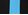Black with Aqua Stripe