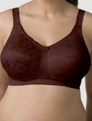 Goddess classic jacquard soft-cup bra