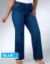 Right Fit stretch bootcut jean by Lane Bryant