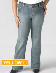 Right Fit stretch bootcut jean