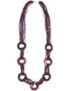 Multi strand ring bead necklace by Lane Bryant