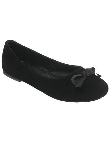 Velvet flats with bow by Lane Bryant