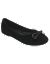 Velvet flats with bow by Lane Bryant