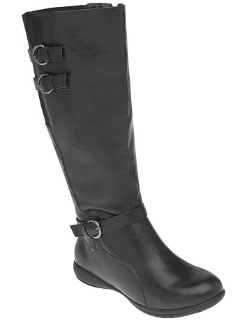 3 buckle riding boot by Lane Bryant