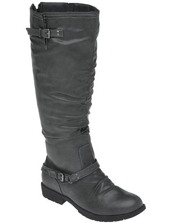 Back zip riding boot by Lane Bryant