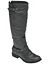 Back zip riding boot by Lane Bryant