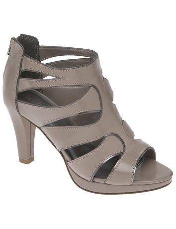 Cut out peep toe heel by Lane Bryant