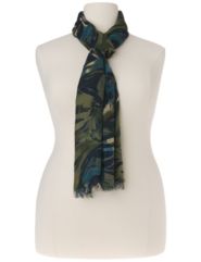 Colored zebra scarf by Lane Bryant