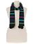 Striped pom pom scarf by Lane Bryant