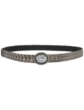 Silvertone shingle stretch belt by Lane Bryant