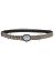Silvertone shingle stretch belt by Lane Bryant