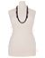 Chain and bead multi row necklace by Lane Bryant