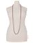 Faux pearl and bead 60" necklace by Lane Bryant