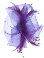 Tulle & feather spray pin by Lane Bryant