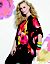 Floral flutter side top by Lane Bryant