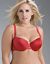 Full figure push up demi bra