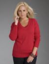 V-neck sweater