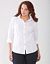 Plus Size Non Iron Button Up Shirt
