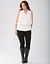 Plus Size Woven Surplice Shell by Lane Bryant