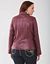 Shimmering leather blazer by Lane Bryant