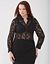 Plus Size Lace Shirt by Lane Bryant