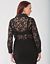 Plus Size Lace Shirt by Lane Bryant