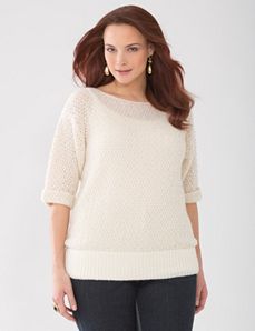 Dolman sweater by Lane Bryant