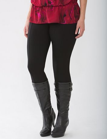 Plus Size Lane Collection Ponte Jegging