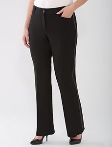 Lane Collection ponte bootcut pant