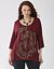 Plus Size Embellished Tunic by Lane Bryant