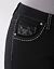 Lane Collection Embellished Straight Leg Jean