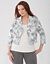 Plus Size Lane Collection Snake Denim Jacket