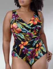 Miraclesuit&reg; oceanus printed swimsuit