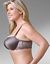 Full figure push up demi bra