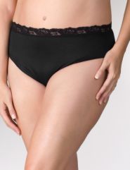 Hide & Sleek Lace Trim Panty*