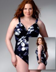 Miraclesuit&reg; magnolia print swim suit
