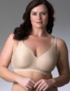 Smooth no-wire bra