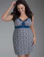 Thermal knit chemise