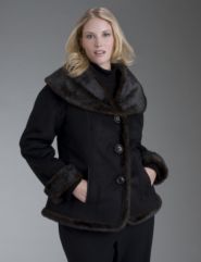 Shearling style jacket